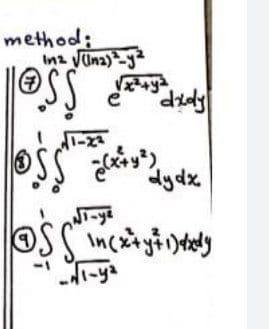 method:
Inz VUna)-ga
oss
dydx
