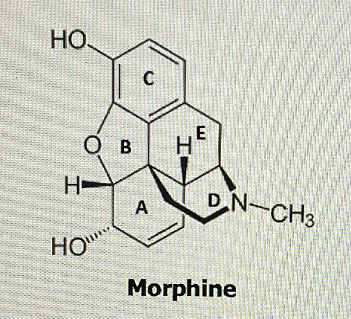 HO.
Ов H
CH
C
HO
A
E
DN-CH3
Morphine