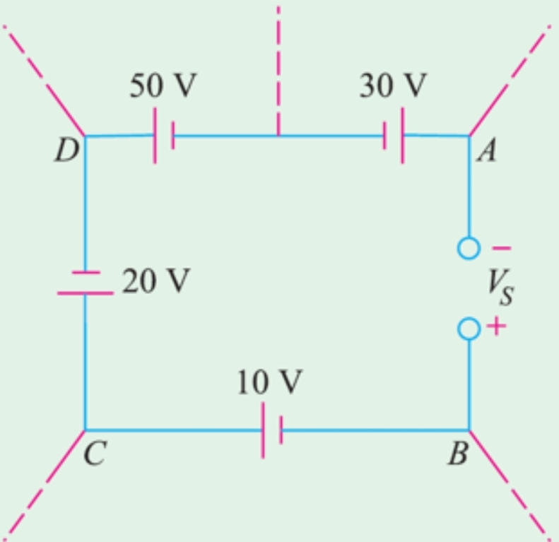 50 V
30 V
D
20 V
Vs
10 V
В
-
