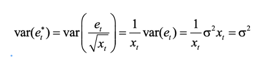 (+)-
var(e) = var
1
- var(e,) = -—- 0²³x₁ = 0²
X₁