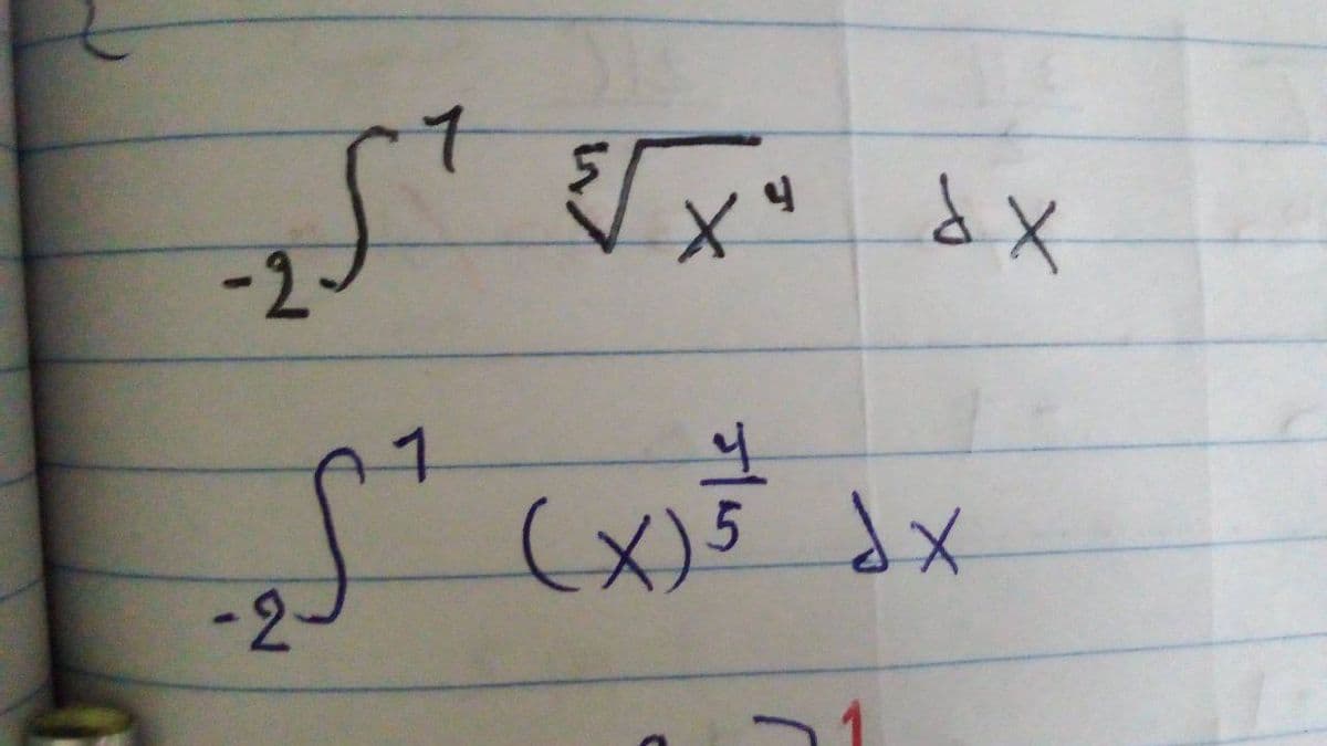 7
-₂5¹ √√X
√√xª dx
-2-
។
S₁
(X) 5 dx
-2-
D