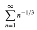 8.
En-/3
n-1/3
n=1
