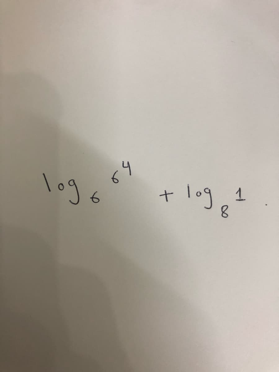 log.
1.
log
8.
