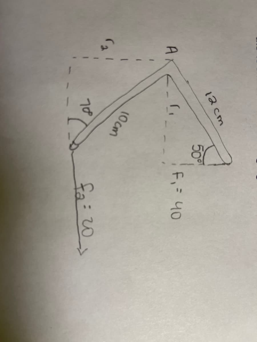 12 cm
50
AK
f,=40
(Ocm
70
fa:20
