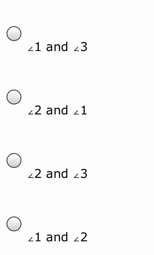 21 and 23
22 and z1
22 and 23
21 and 22
