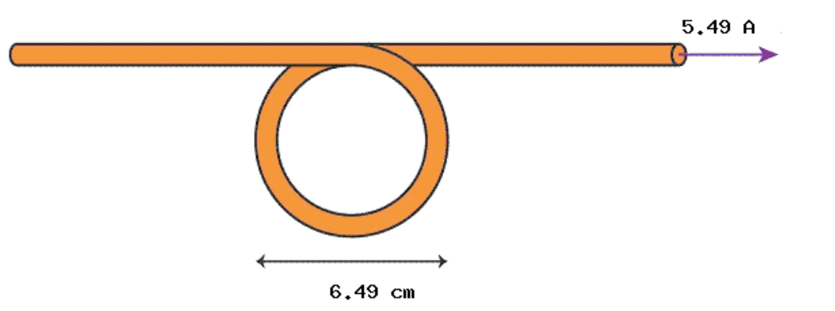 5.49 A
6.49 cm
