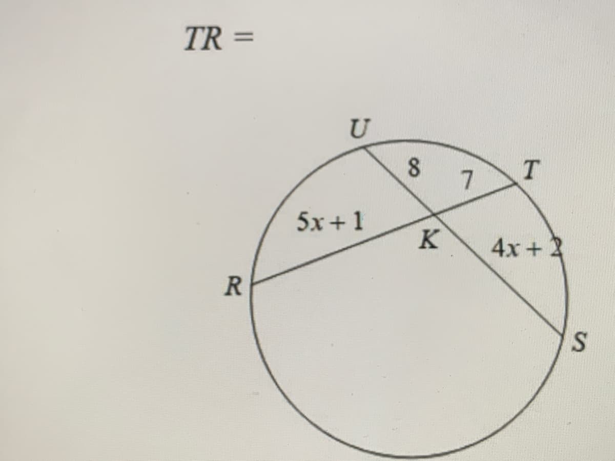 TR =
7
5x +1
K
4x + 2
8
RI
