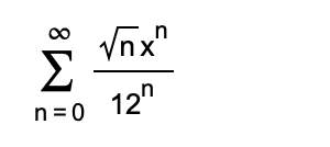 Vnx
n=0 12"
