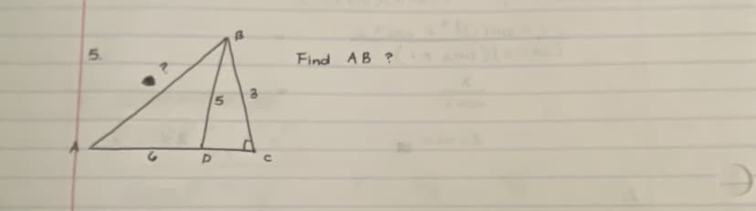 5.
Find AB ?
