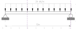 24 kN/m
10m
