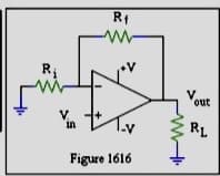 Rt
W-
V.
out
V.
in
RL
-V
Figure 1616
