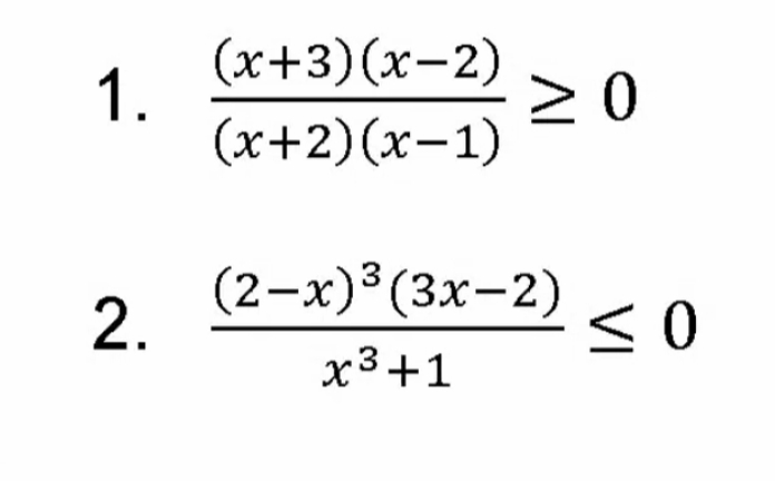 (x+3)(x-2)
1.
(x+2)(x-1)
(2-x)³(3x-2)
2.
x3+1
AL
