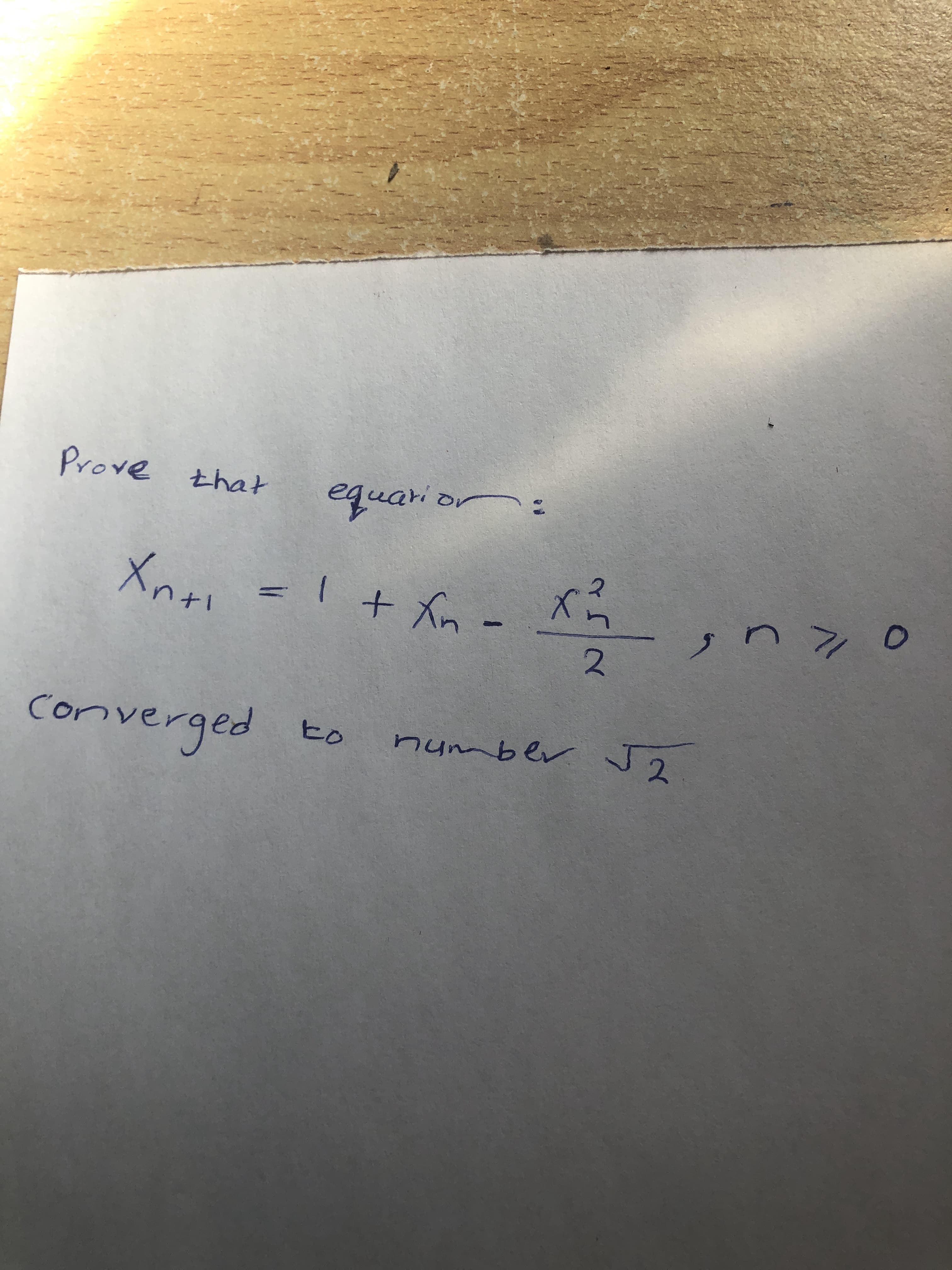 Prove that
or
quari
-1+ X.- ズい
2.
X.
ntl
converged
number Ja
to
2.
