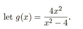 4.x2
let g(x) = 72 – 4
-

