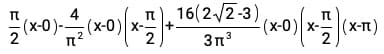 Д(x0)(xo)(x)+16(2+33) (xа)(x)(x)
-
-(x-0) (х-п)
4
16(2√2-3)