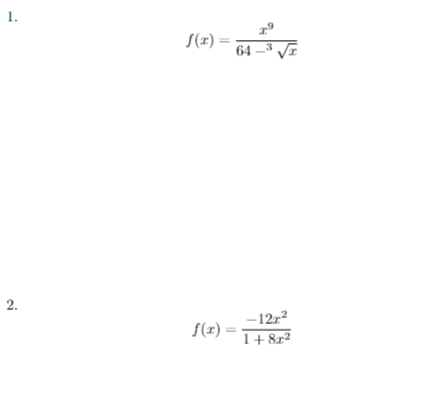 1.
S(1) =
64 –
2.
-12r?
S(2) = T+ 822
1+8z²
