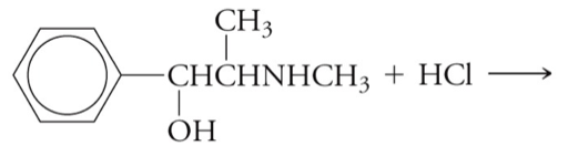 CH3
СНCHNHCH, + HCI
ОН
