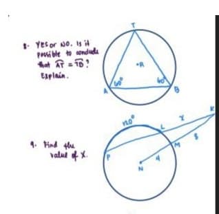 + Yes or No. s it
Pi ble to sondude
at = 6?
Esplain.
no
1. ind the
valui fX.
