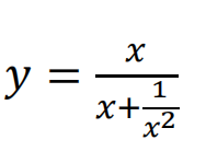 y =
1
x+-
.2
