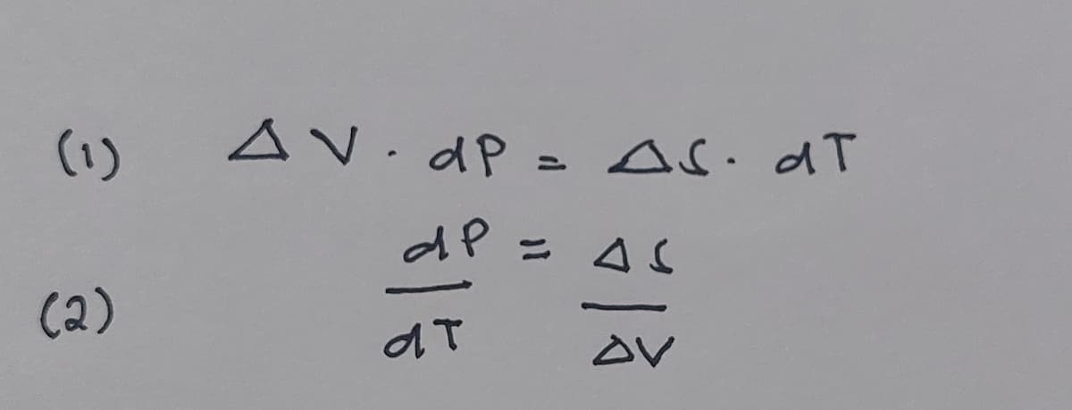 (1)
AV.dP = ASidT
ニ 4C
(2)
く
