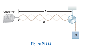 L
Vibrator
P
Figure P17.14

