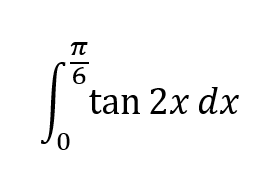 tan 2x dx
