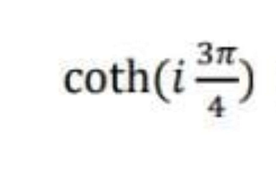 coth(i)
CO
