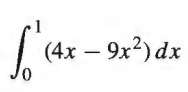 (4x – 9x?) dx
