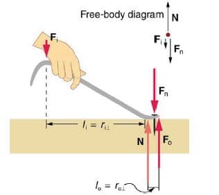 Free-body diagram N
Fn
Fn
-| =
Fo
1 = ron
