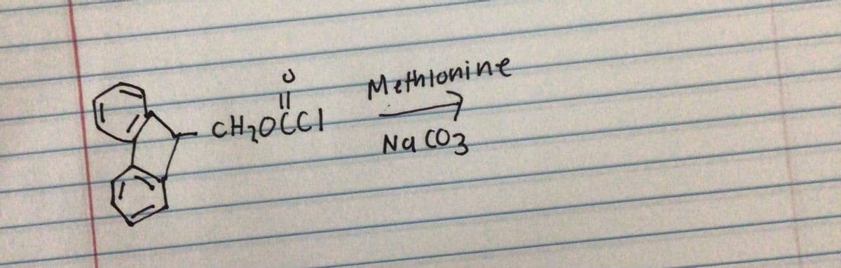 Methionine
CH2OCI
Na C03
