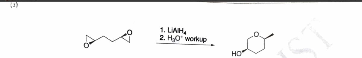 (a)
1. LIAIH,
2. H3O* workup
HO
