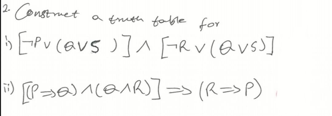 2 Constmet
E-Pv (aVS )]^ FRV(Qvs)]
a fnith foble for
Pe) 1(OAR)]=> (R=>P)
