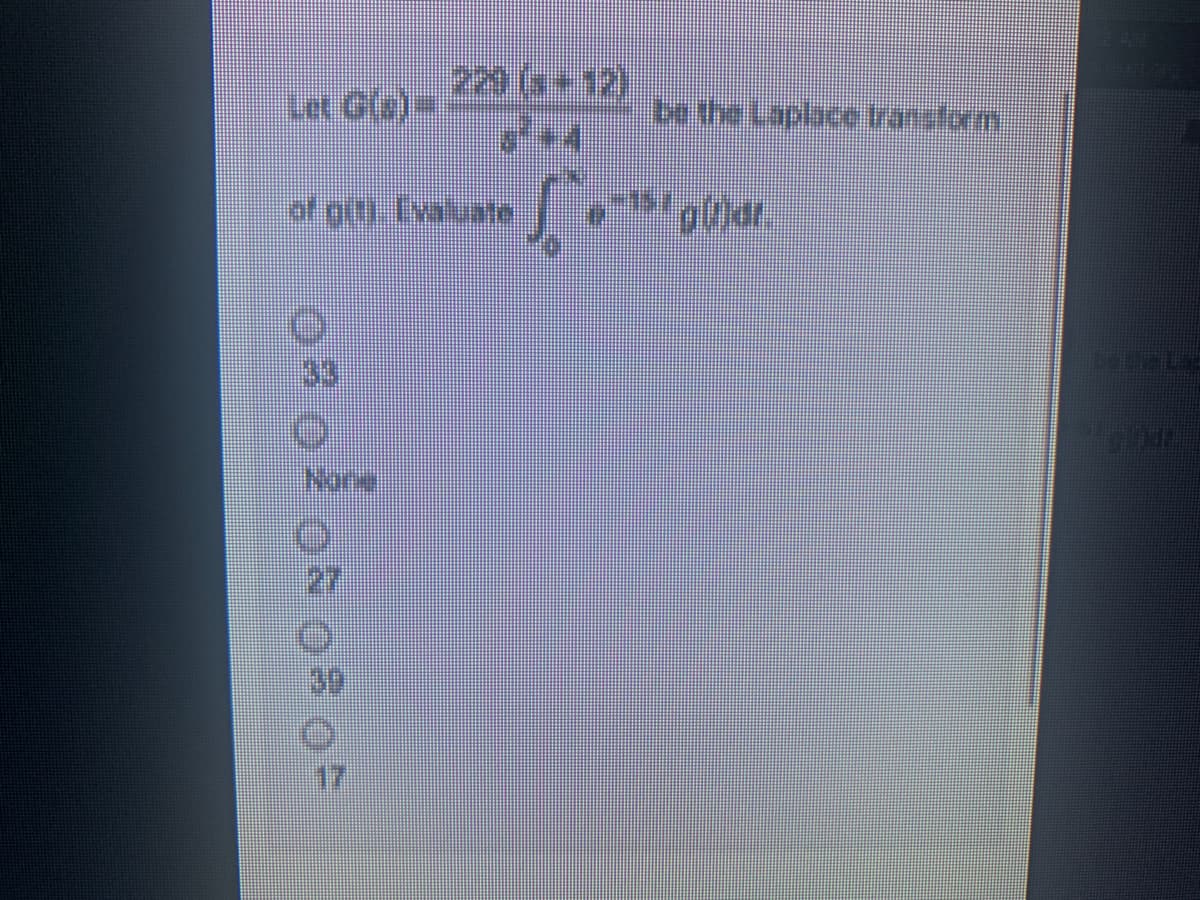 220 (12)
Let Gle)=
மாமபவபanhm
of oitl Eyaluate
33
Nore
27
17
