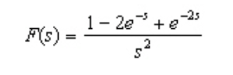 1- 2e+ e-25
F(s)
2
