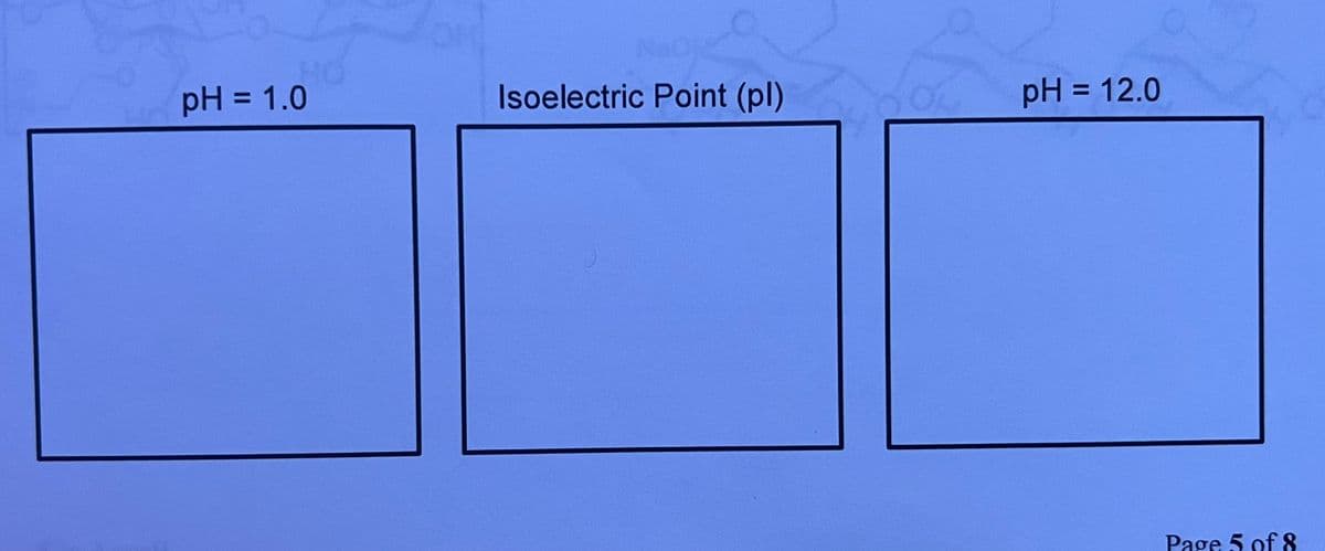 pH = 1.0
Isoelectric Point (pl)
pH = 12.0
Page 5 of 8