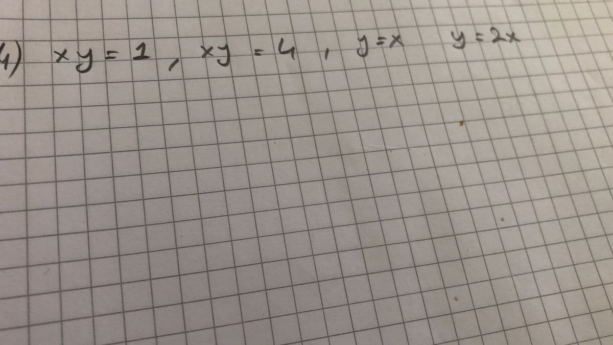 4) ५- 1
y =X
y =2x
श्र
4.
