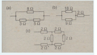 (a)
8Ω
(b)
18 오
3Ω
5Ω
9오
2Ω
2Ω
(c)
2오
2Ω
22
22
