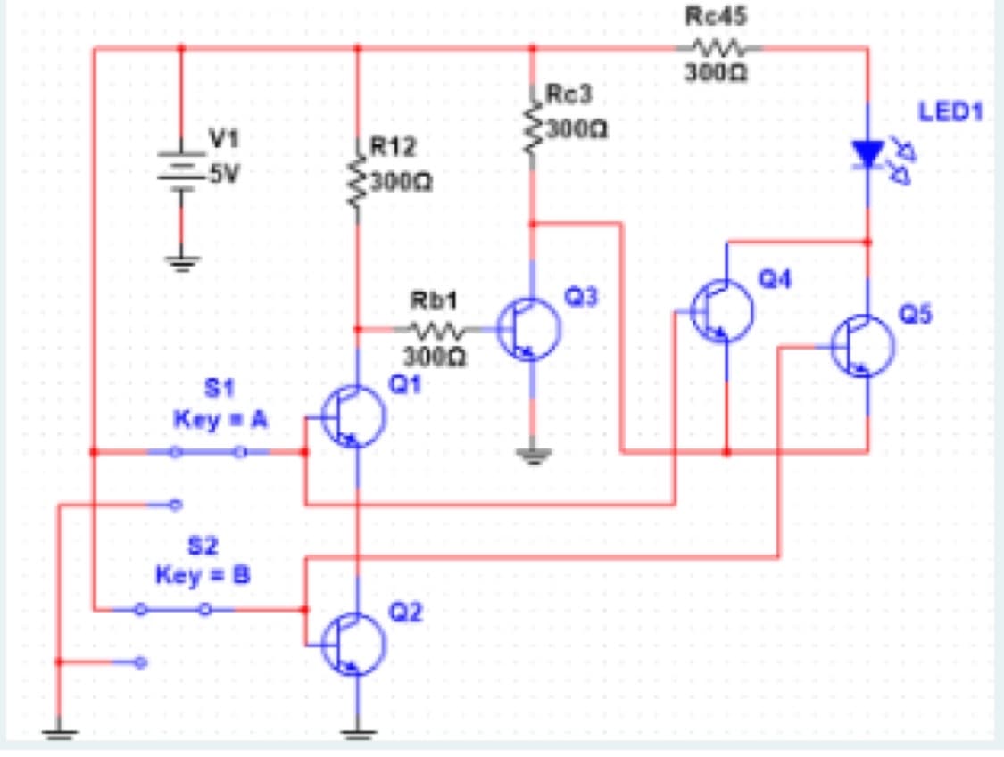 VI
-5V
$1
Key A
$2
Key = B
R12
3000
Rb1
ww
30002
01
Q2
Rc3
3000
Q3
Rc45
3000
2
LED1