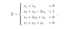 X =
I1+I₂
I₂+I3-274
2₁ +223 + ₁ = 0
*x + ²x + ¹x
0=