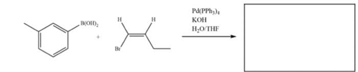 B(OH);
Br
Pd(PPhy)
KOH
三
H₂O/THF