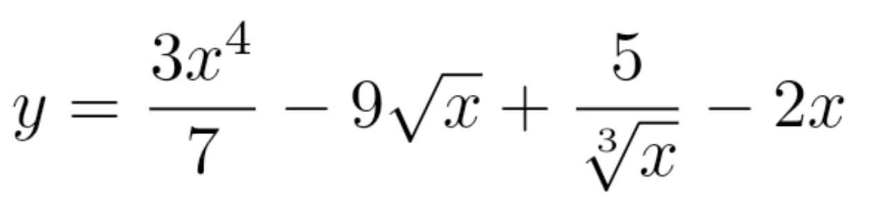 Зг4
7
3
+ x^6 –
