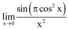 sin ( T cos? x
lim-
TT COS
X
X'
2.
