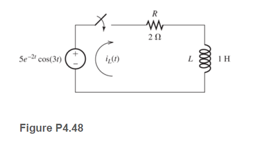 5e-2ª cos(31)
i,(1)
1H
Figure P4.48
