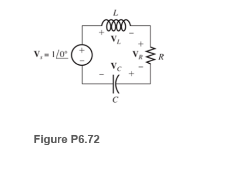 VL
V, = 1/0°
ER
Vc
Figure P6.72
