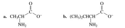 CH,CH
NH2
b. (CH3),CHCH´
a.
1.
NH2
