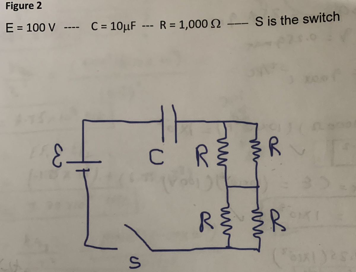 Figure 2
E = 100 V ---- C = 10μF --- R = 1,000 --- S is the switch
ε.
S
CRER
I
35
REVEROMI
es