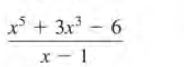 + 3x-6
x - 1
