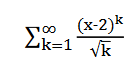 (x-2)k
Zk=1 Vk
100
