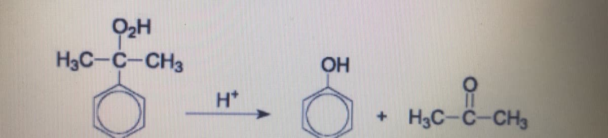 O2H
H3C-C-CH3
OH
H*
H3C-C-CH3
