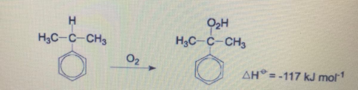 H3C-C-CH3
H3C-C-CH3
O2
AH = -117 kJ mot1
HIC
